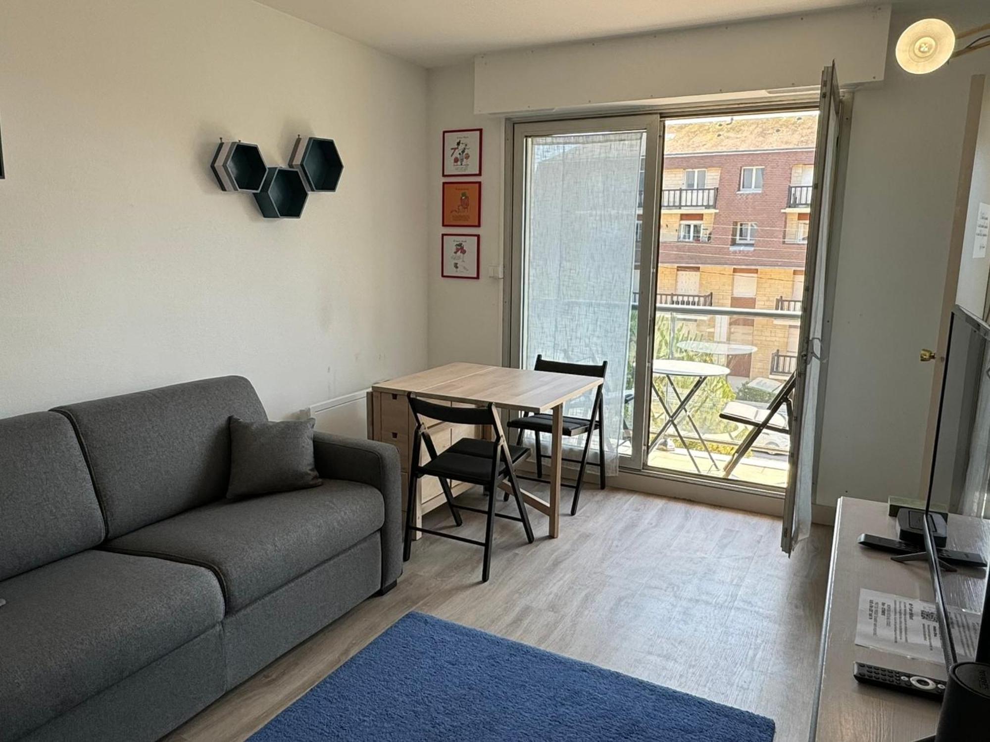 Studio Central A Cabourg Avec Balcon, Wifi Gratuit & Parking - Fr-1-487-372 Экстерьер фото